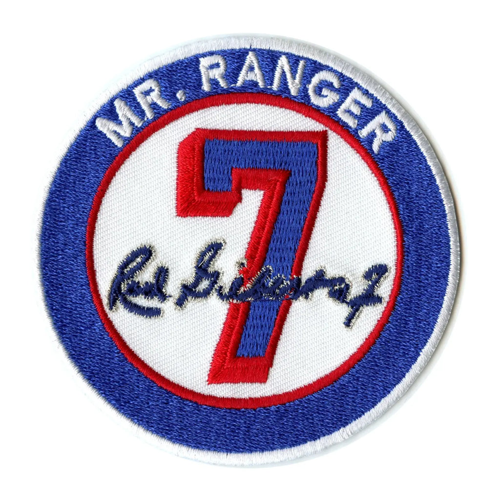 Rodgers Rangers Patch New York Rangers Rod Gilbert Mr. Ranger Jersey Patch (2021) – Patch ...