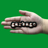 Garbage Main Logo Patch Alternative Rock Band Embroidered Iron On