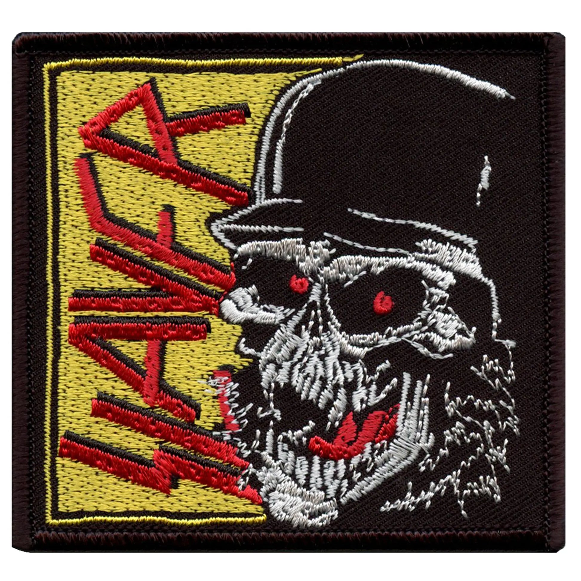 Slayer Laughing Skull Patch Heavy Metal Band Embroidered Iron On