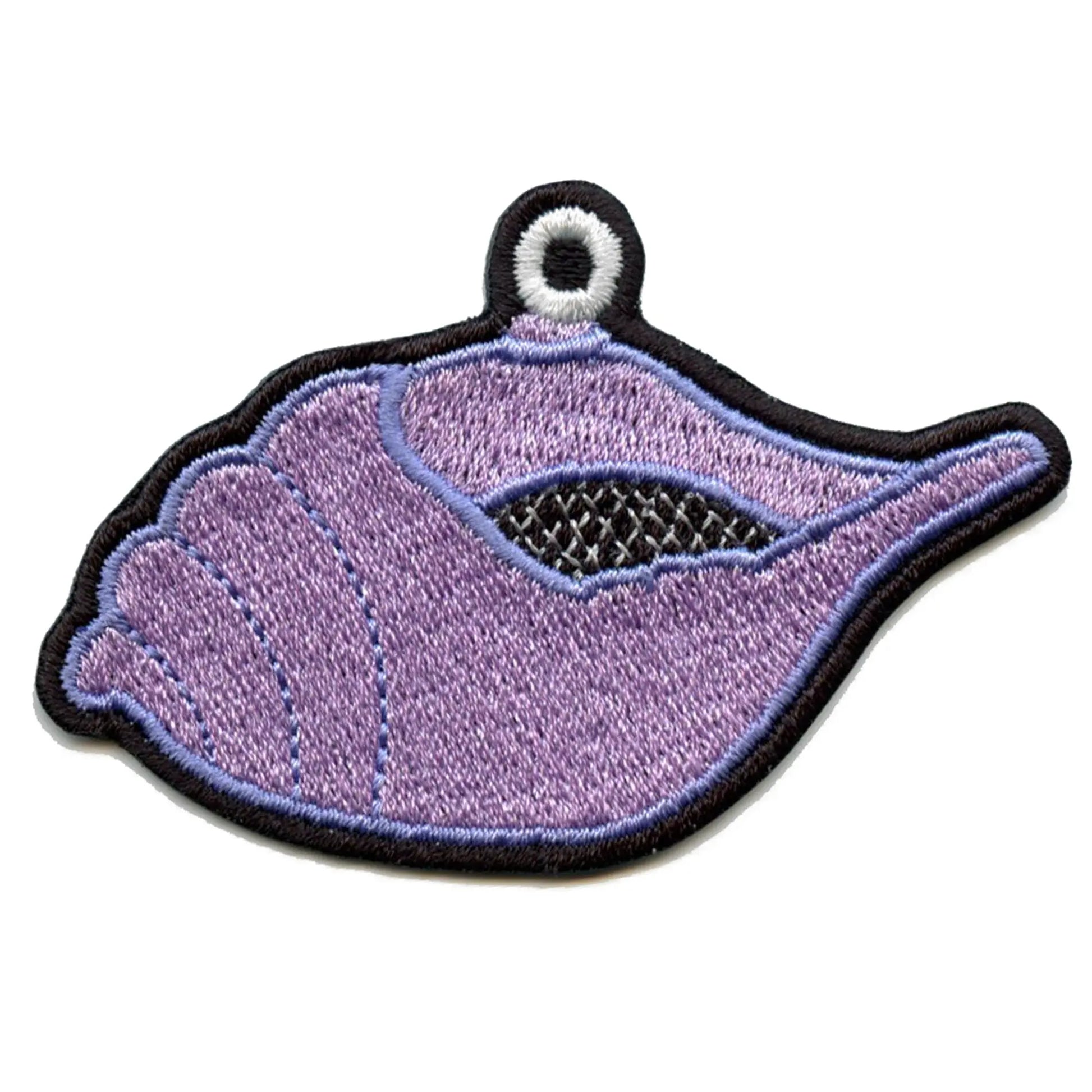 Mystical Talking Purple Conch Shell Patch Sponge TV Cartoon Embroidered Iron On