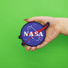 NASA Blue Logo Embroidered Iron On Patch 