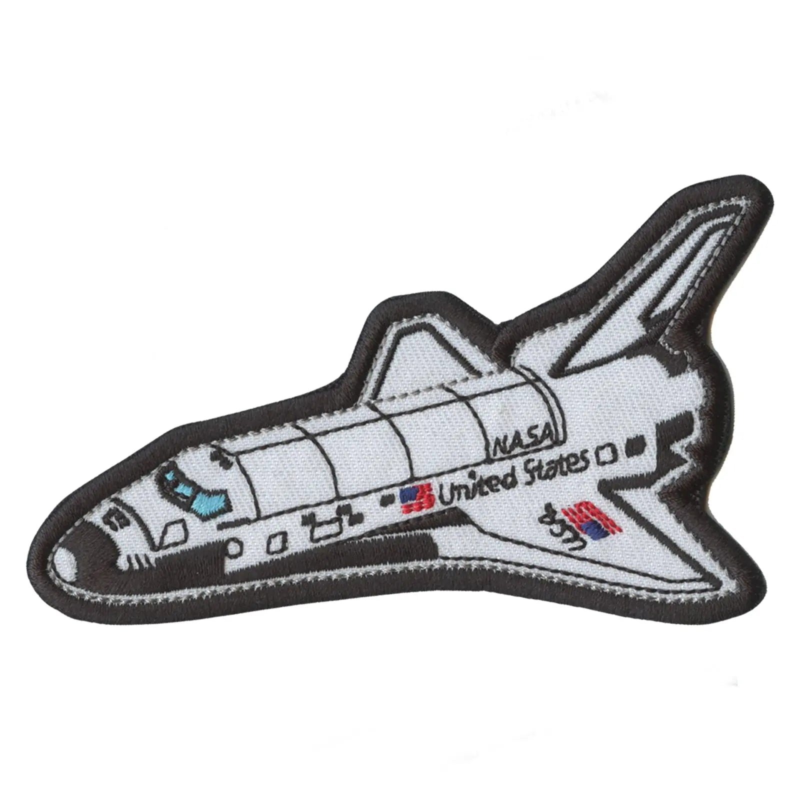 NASA Space Shuttle Iron On Patch