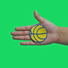 Blue & Gold Basketball Patch Sports Parody NBA Embroidered Iron On