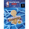 2020 NBA Finals Champions Los Angeles Lakers Trophy Patch 
