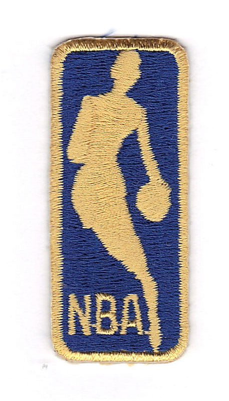 National Basketball Association NBA 50th Anniversary Small Gold Logo Jersey Patch (1996-97) 