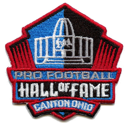 NFL Hall Of Fame Induction Hat Patch Pro Football Embroidered Iron On