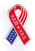 9/11 Commemorative Ribbon 10 Year Anniversary Memorial Jersey Patch 