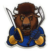 Buffalo New York Buffalo FotoPatch Mascot Hockey Parody Embroidery Iron On 