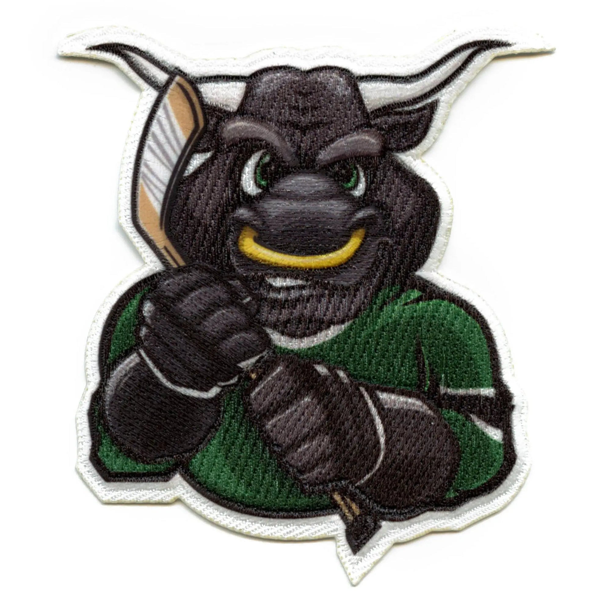 New Jersey Devil FotoPatch Mascot Hockey Parody Embroidered Iron On