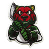 Minnesota Wild Animal FotoPatch Mascot Hockey Parody Embroidered Iron On 