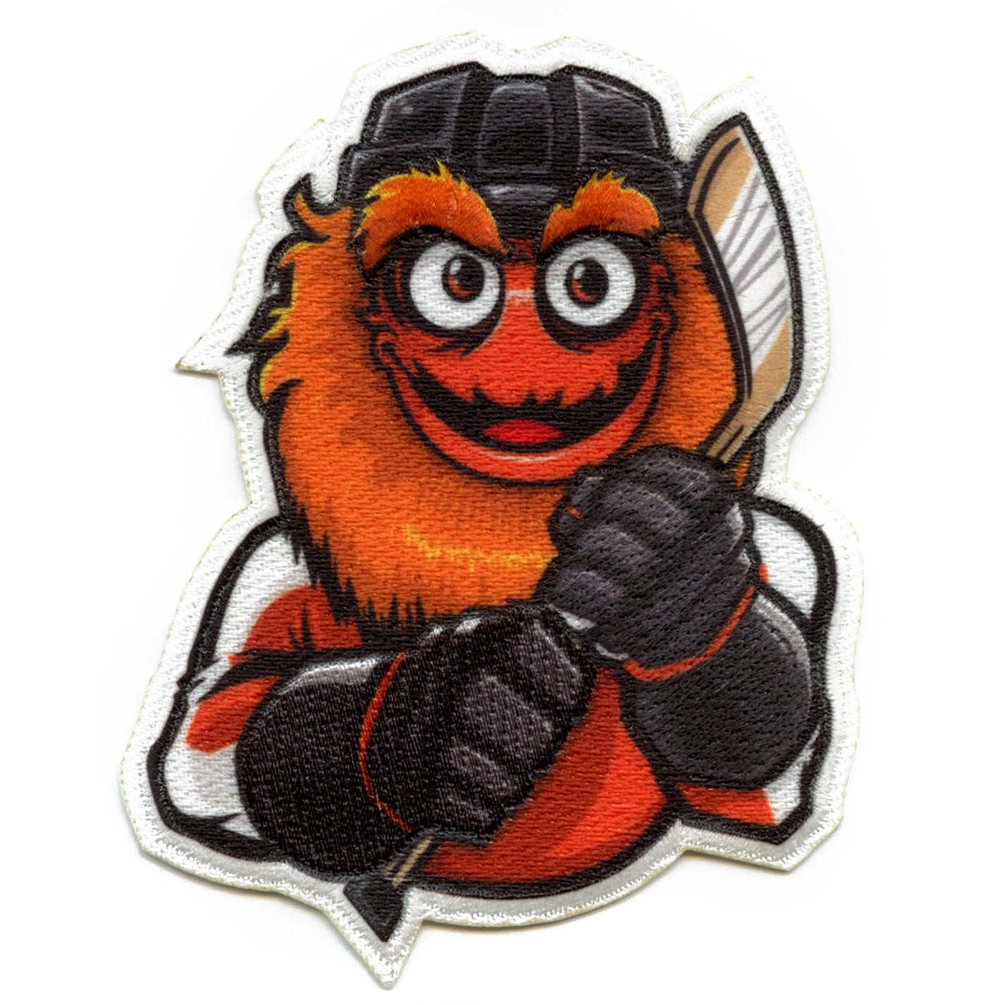 Philadelphia Orange Creature FotoPatch Mascot Hockey Parody Embroidery ...