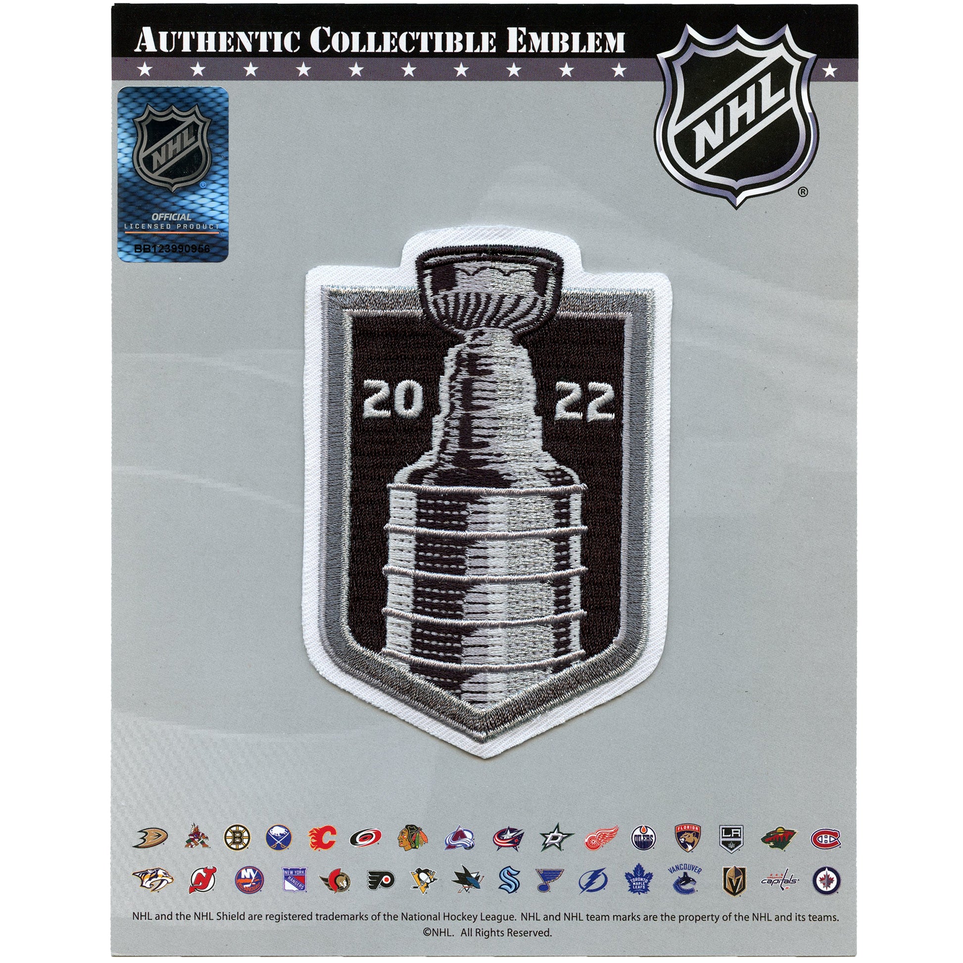 2022 NHL Stanley Cup Final Jersey Patch Colorado Avalanche Tampa Bay Lightning