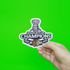 2010 NHL Stanley Cup Final Champions Chicago Blackhawks Patch 