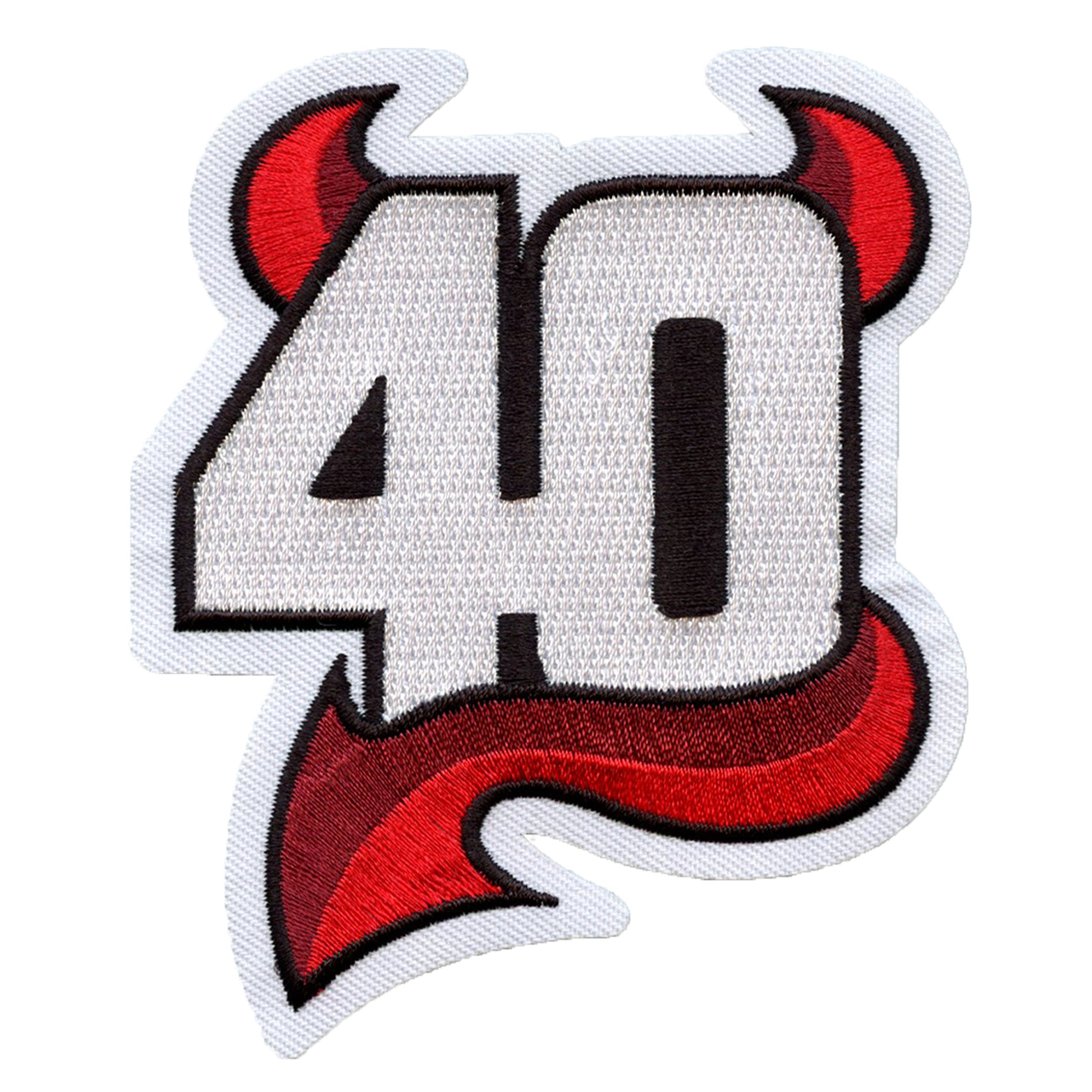 New Jersey Devils 40th Anniversary Season National Emblem Jersey Patch