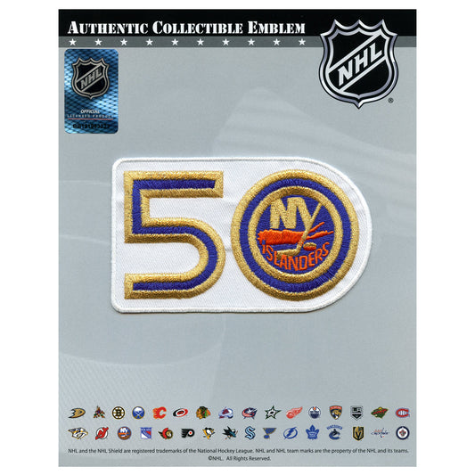 New York Islanders 50th Anniversary Official Game Hockey Puck