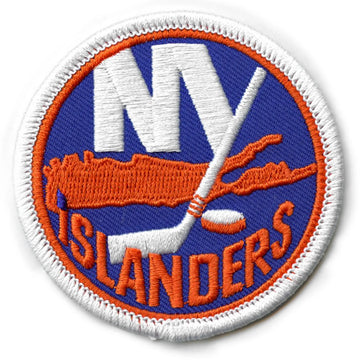 New York Islanders Primary Team Logo Hat Patch (Small)