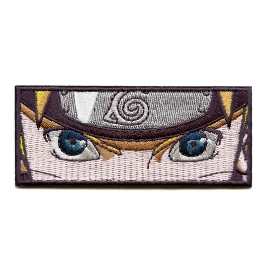 Official Naruto Patch Naruto Eyes Embroidered Iron On 