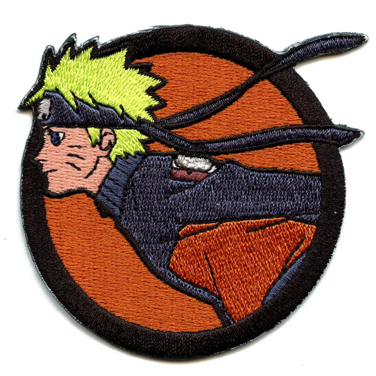 Naruto Anime Run (Dash) Embroidered Iron On Patch 