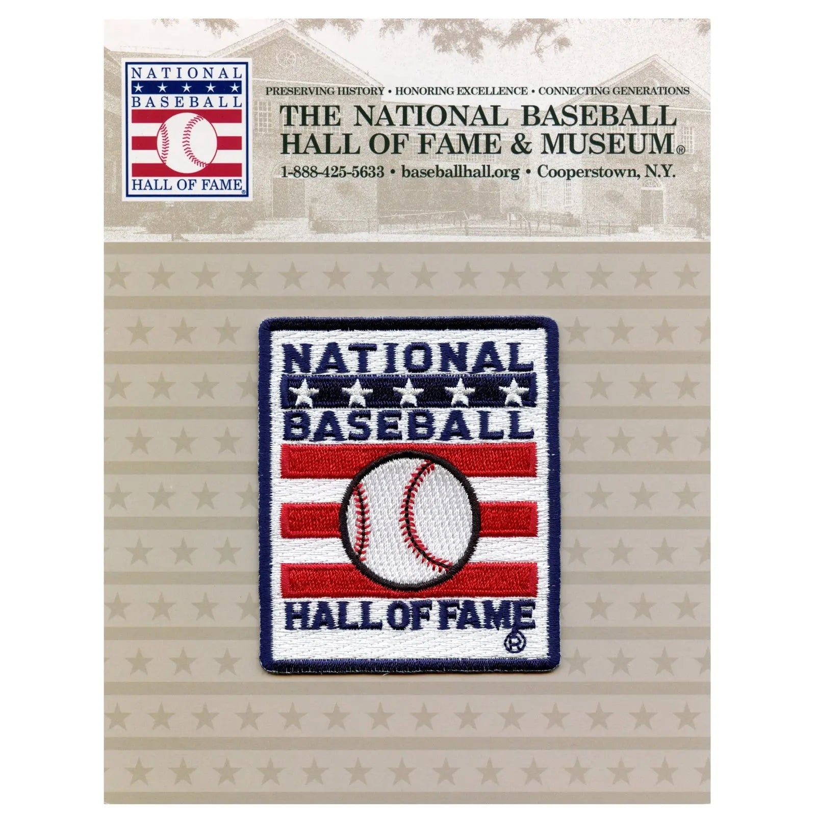 National Baseball Hall Of Fame Logo Patch – Patch Collection