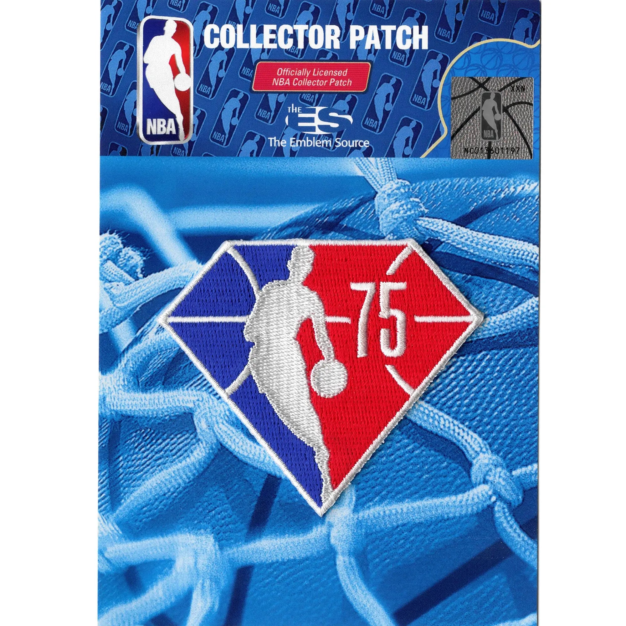 National Basketball Association NBA 75th Anniversary Logo Patch