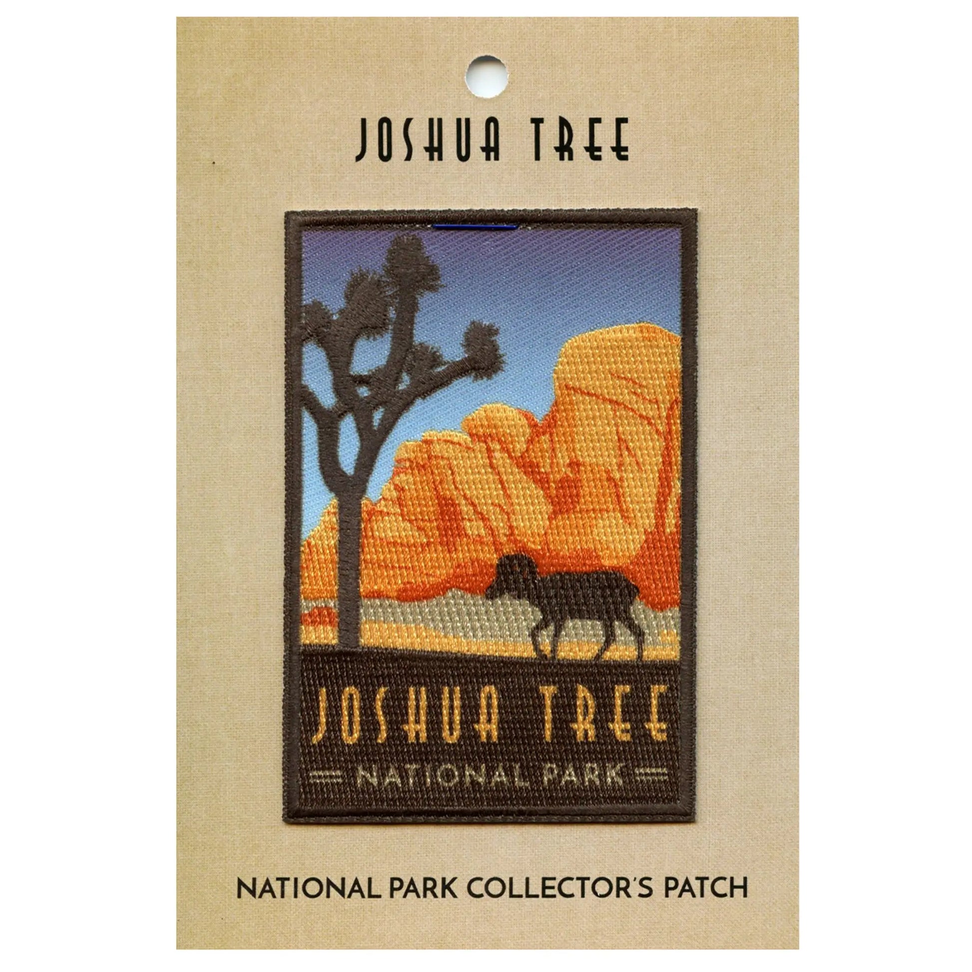 Joshua Tree National Park Patch Travel Mojave Desert Embroidered Iron On