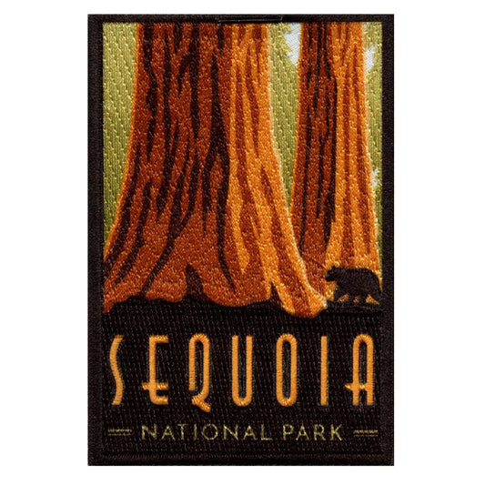 Sequoia National Park Patch General Sherman Tree Travel Embroidered Iron On