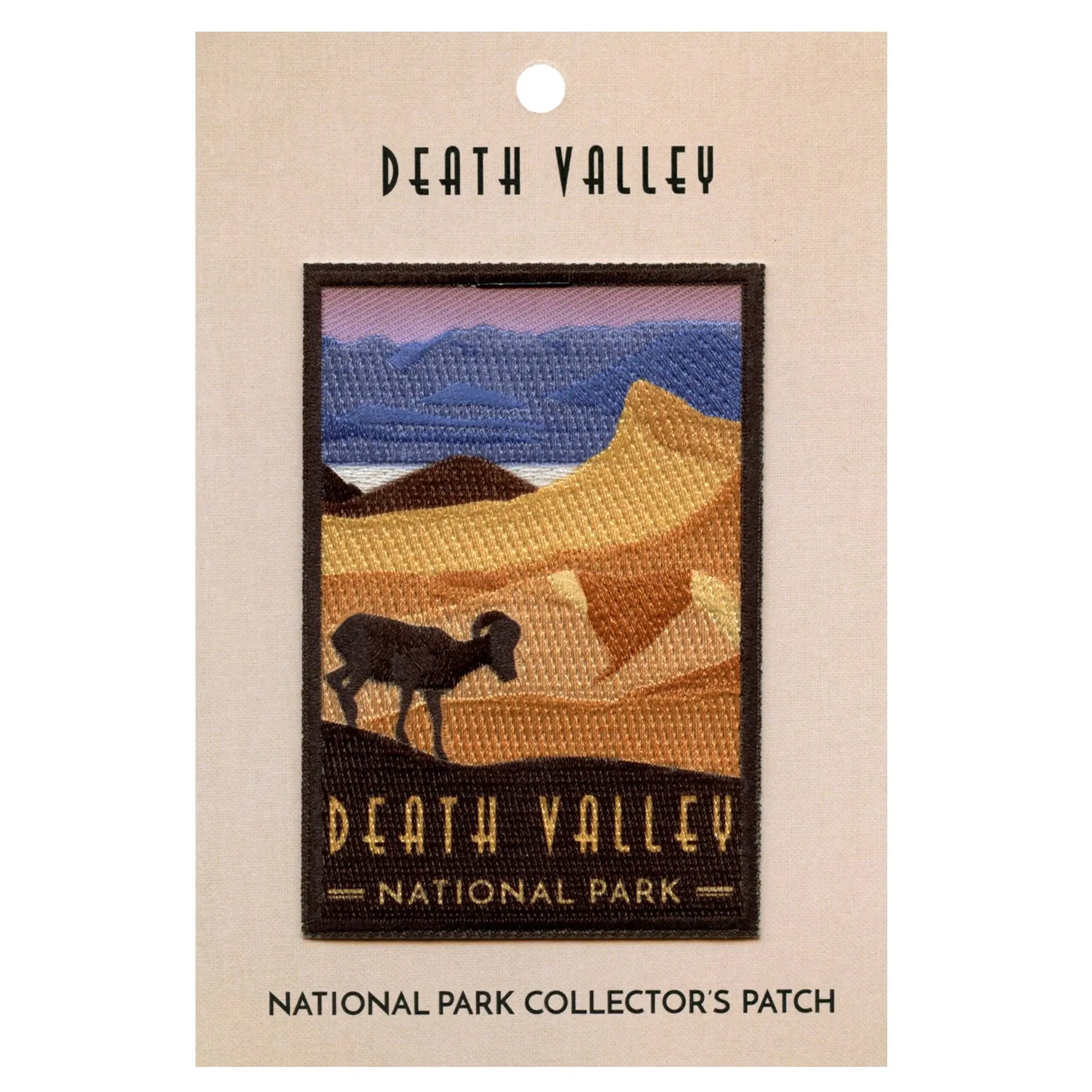 Death Valley National Park Patch California Travel Desert Embroidered Iron On