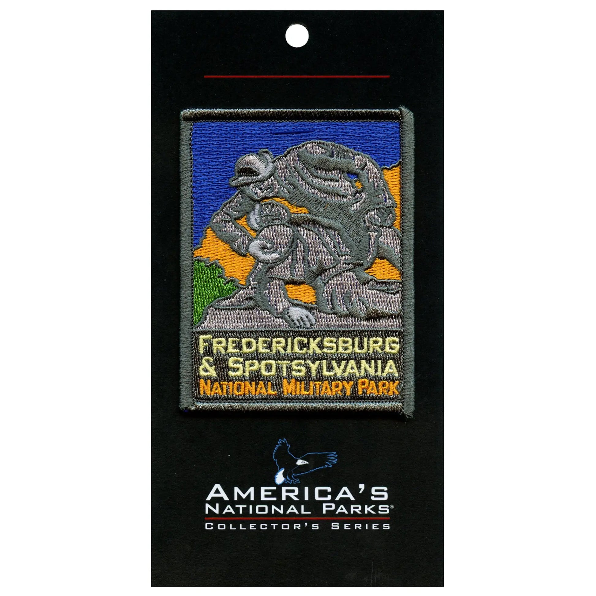 Fredericksburg And Spotsylvania National Military Park Patch History Battle Travel Embroidered Iron On