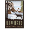 Olympic National Park Patch Washington Forest Travel Embroidered Iron On