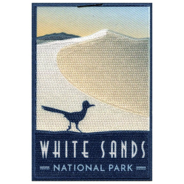 White Sands National Park Patch New Mexico Dunes Travel Embroidered Iron On