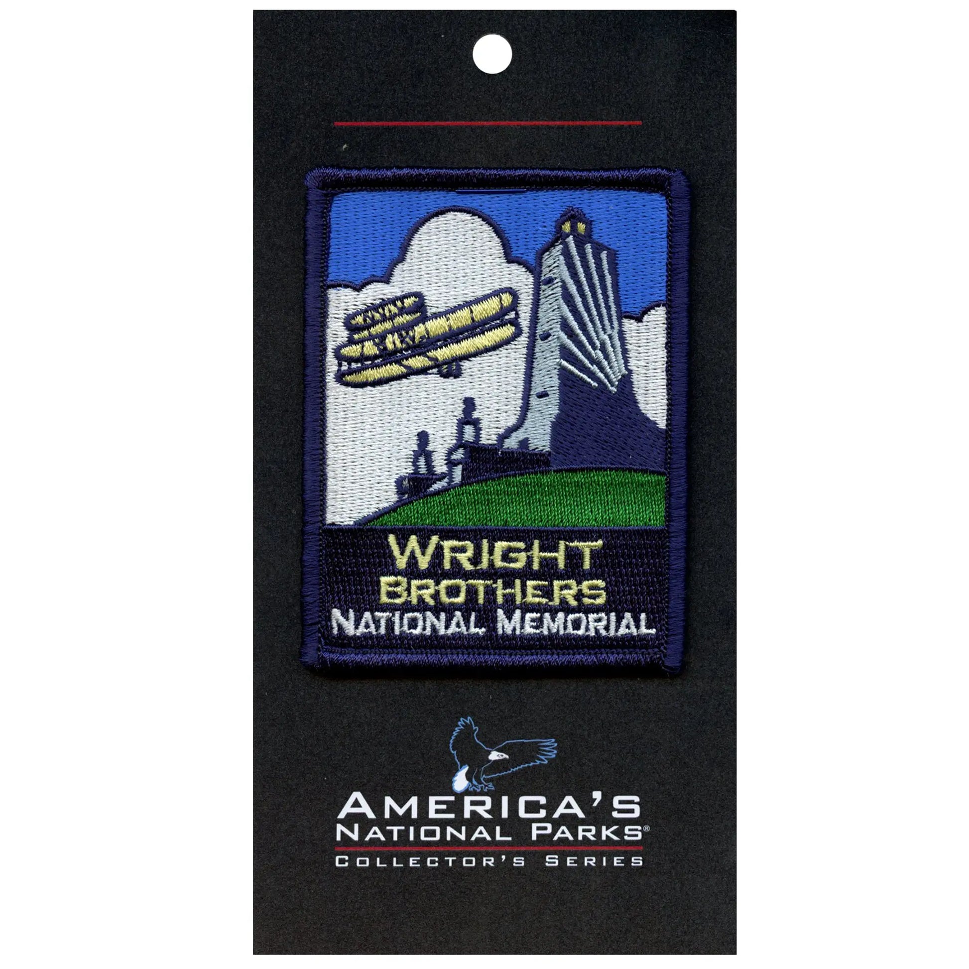 Wright Brothers National Memorial Patch North Carolina Travel Embroidered Iron On