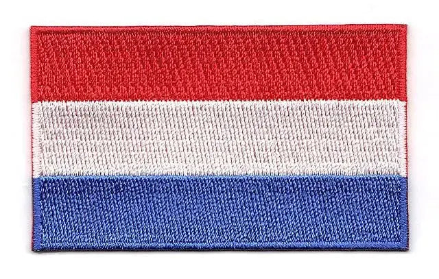 Netherlands Embroidered Country Flag Patch