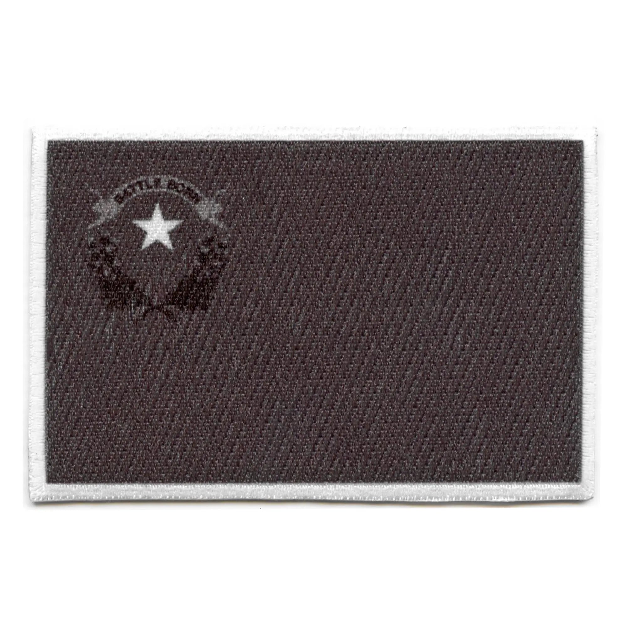 Nevada Patch State Flag Grayscale Embroidered Iron On