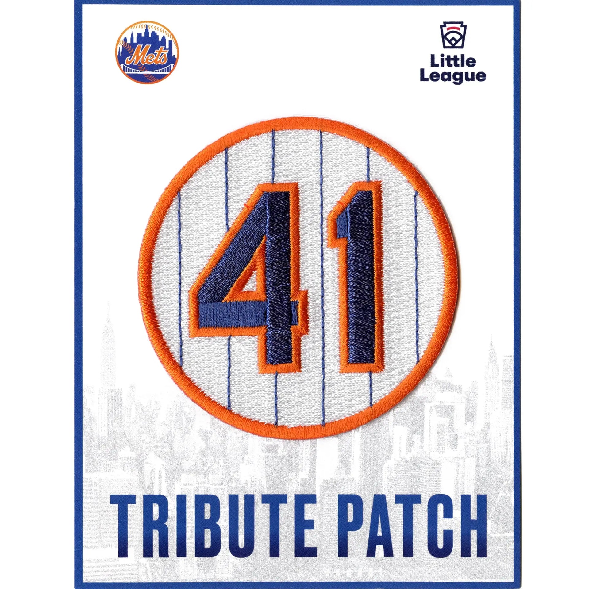 New York Mets Tom Seaver #41 Memorial Patch – Patch Collection