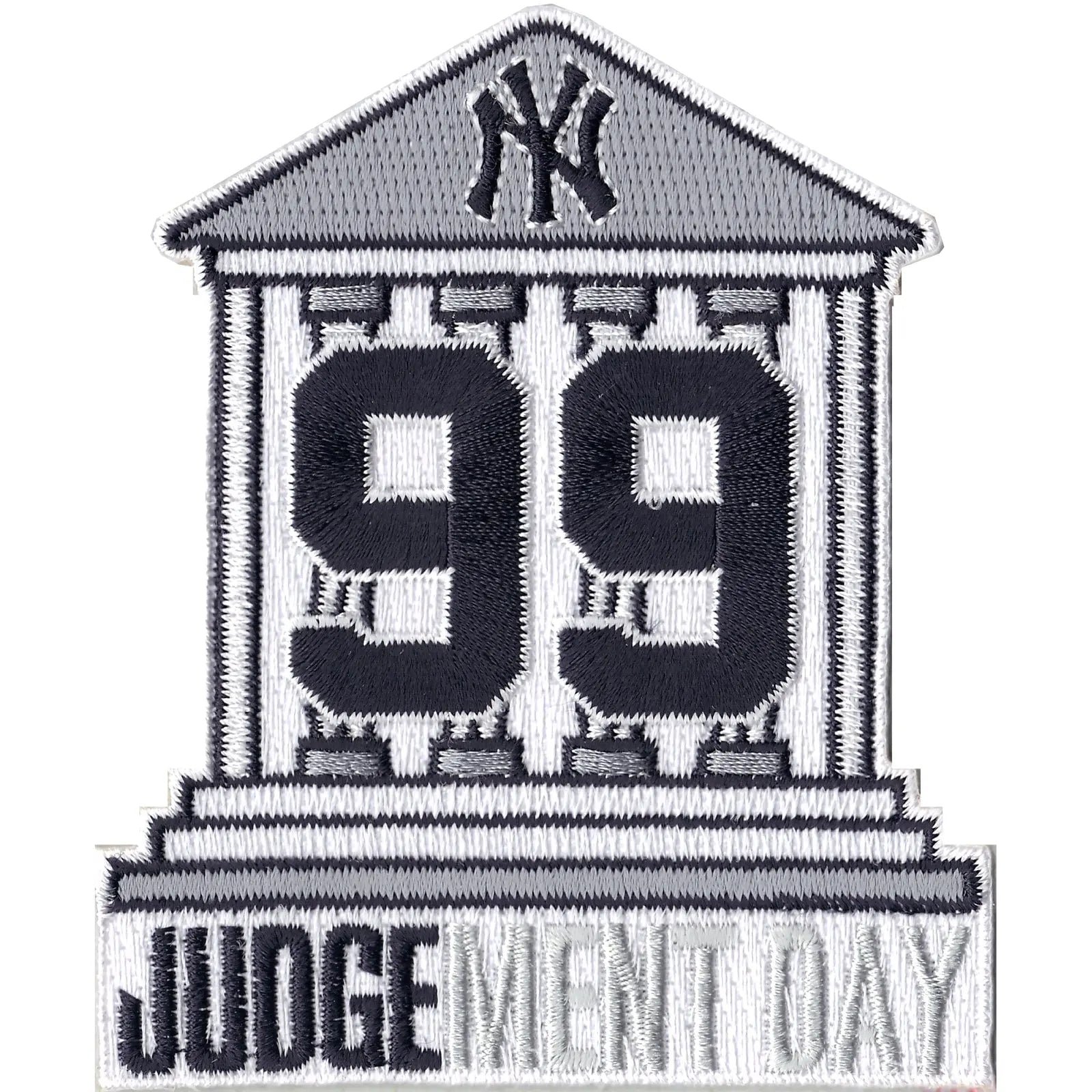 New York Yankees Aaron Judge #99 Courthouse "Judgement Day" Player Patch 