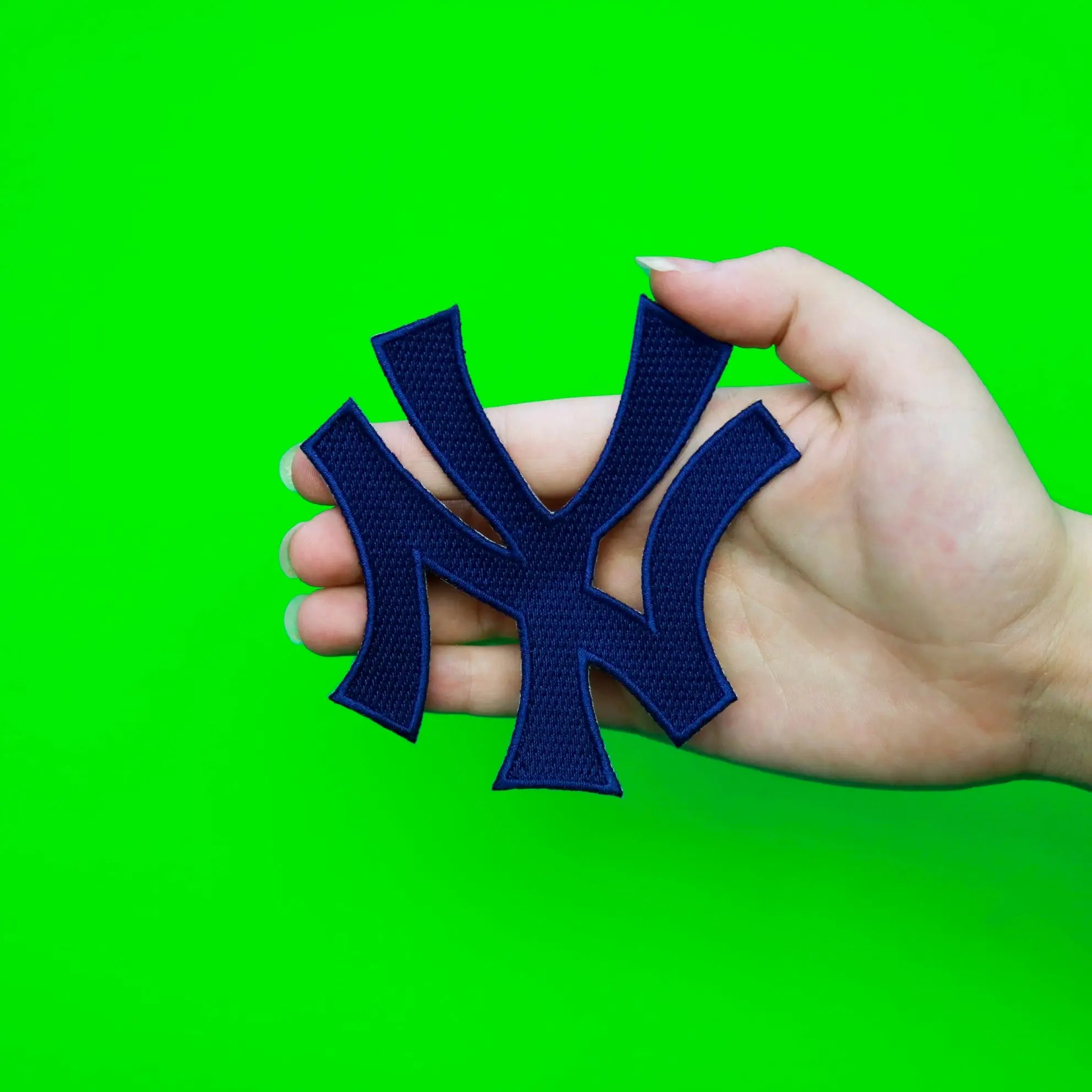 New York Yankees "NY" Blue Logo Patch 