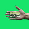 New Jersey License Plate Patch Ciao Bella Garden State Embroidered Iron On 