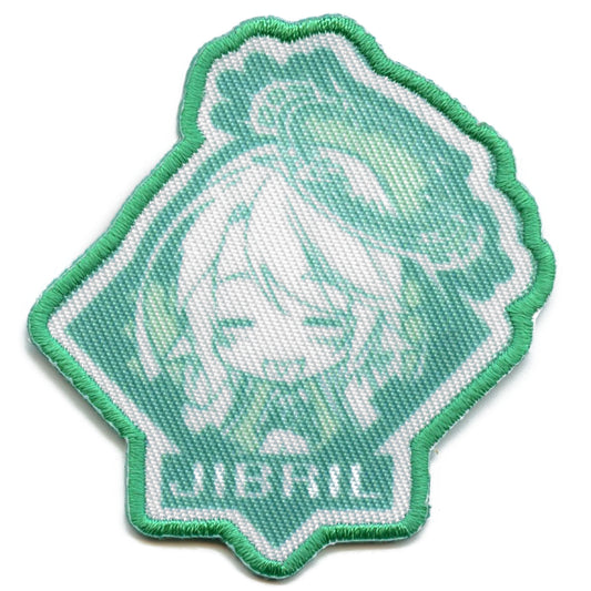 No Game No Life Jibril Anime Embroidered Sublimation Iron On Patch 