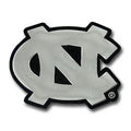 North Carolina Tar Heels Premium Solid Metal Chrome Plated Car Auto Emblem 