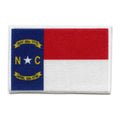 North Carolina Patch State Flag Embroidered Iron On