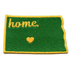 North Dakota Home State Embroidered Iron On Patch 