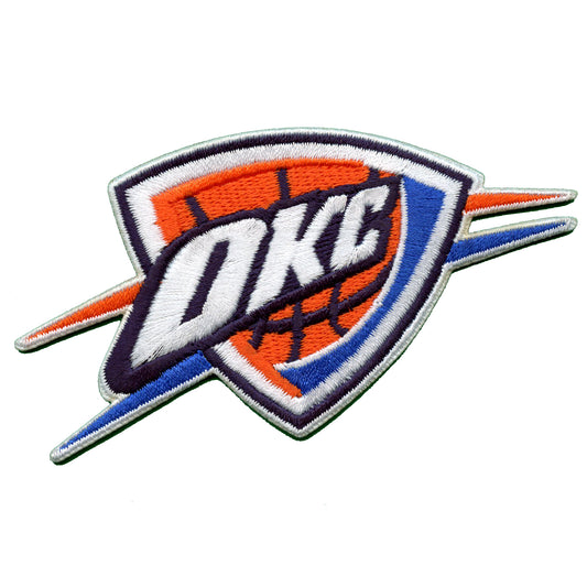 Oklahoma City Thunder Team Logo Patch (Small Logo) 