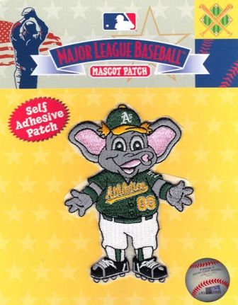 Oakland Athletics Team Mascot 'Stomper' Self Adhesive Patch 