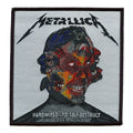 Official Metallica Patch Hardwired Three Faces Woven Sew On