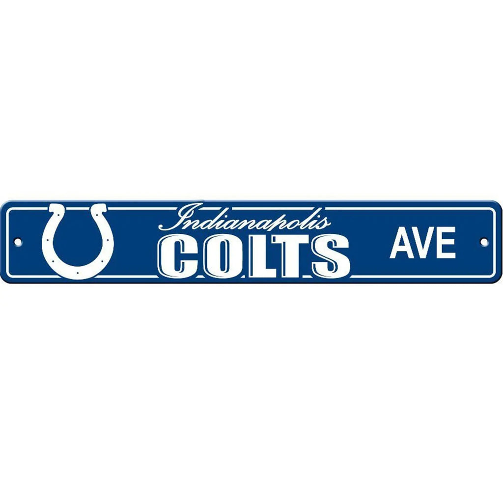Official NFL Football Team Street Sign Ave Licensed Durable Man Cave 