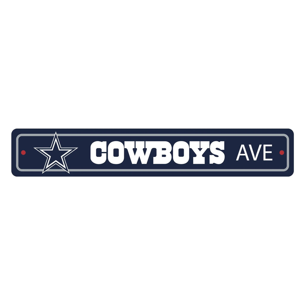 Official NFL Football Team Street Sign Ave Licensed Durable Man Cave 