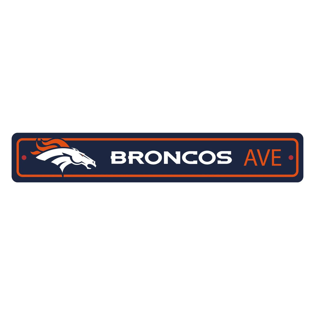 Official NFL Football Team Street Sign Ave Licensed Durable Man Cave 