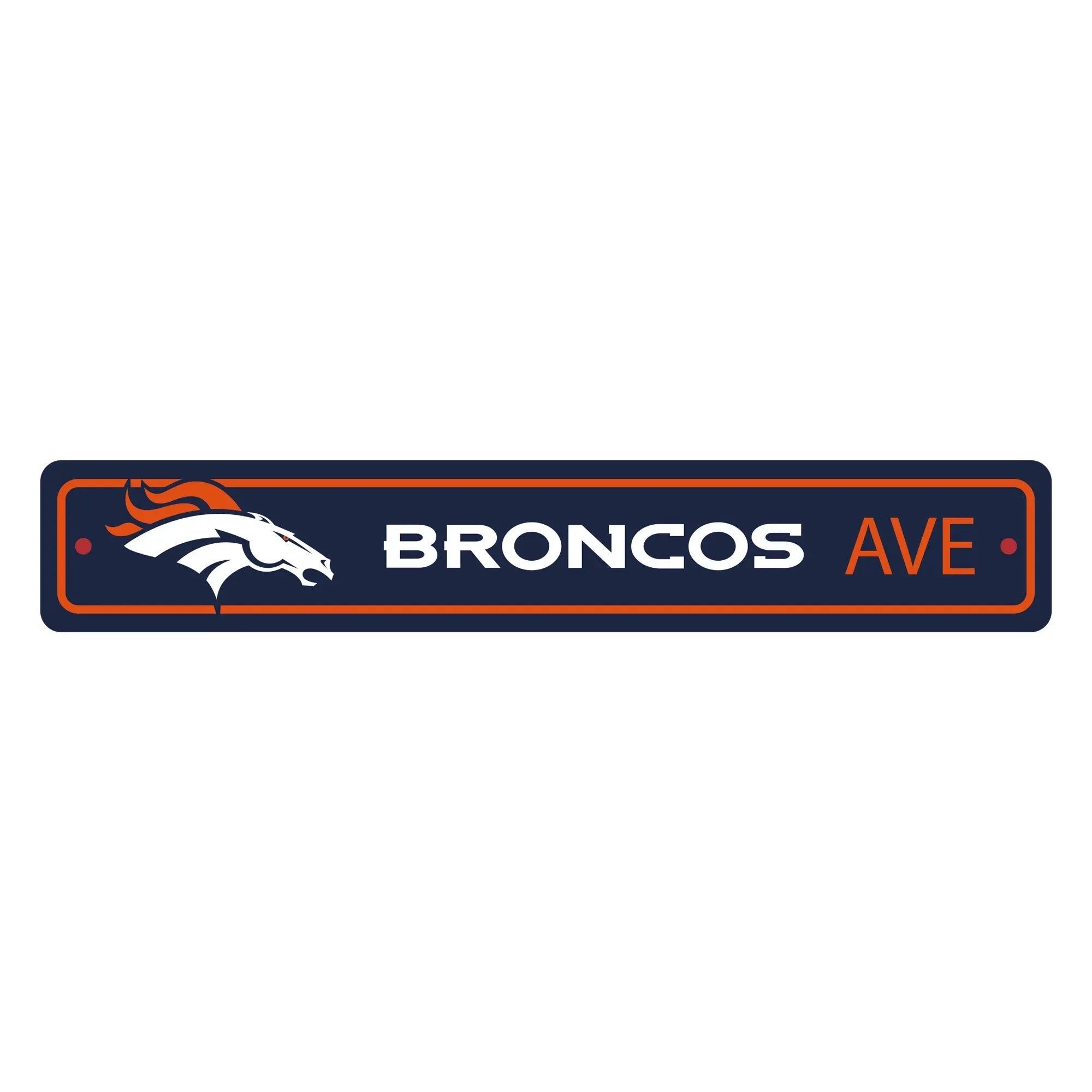 Official NFL Football Team Street Sign Ave Licensed Durable Man Cave 