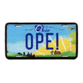 Ohio Ope License Plate Patch Birthplace Of Aviation Embroidered Iron On