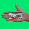 Maryland License Plate Patch Old South State Embroidered Iron On